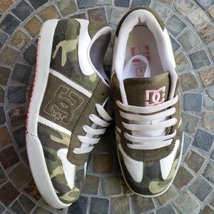 DC Shoe Company Camo Skateboard Sneakers